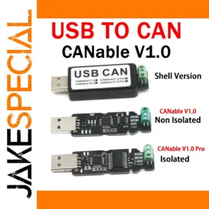 CANable V1.0 USB to CAN Transceiver Adapter