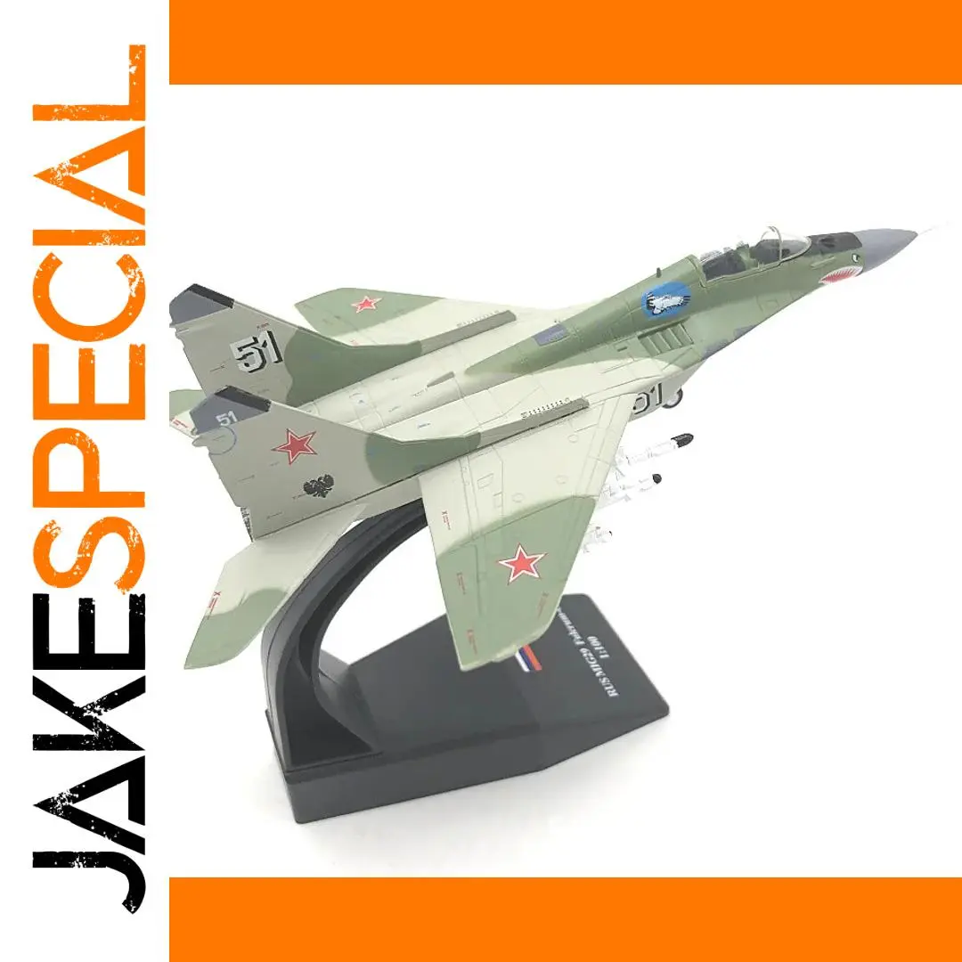 1/100 Scale Diecast MIG-29 Fulcrum C Fighter Jet 1 1/100 Scale Diecast MIG-29 Fulcrum C Fighter Jet