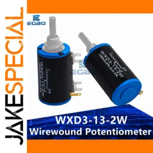 2W Precision Multi-Turn Potentiometer 100Ω-100KΩ