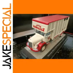 Mercedes 1:43 Resin Animal Transport Truck Model