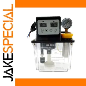 Electromagnetic CNC Lubricant Pump 1L Digital Gauge