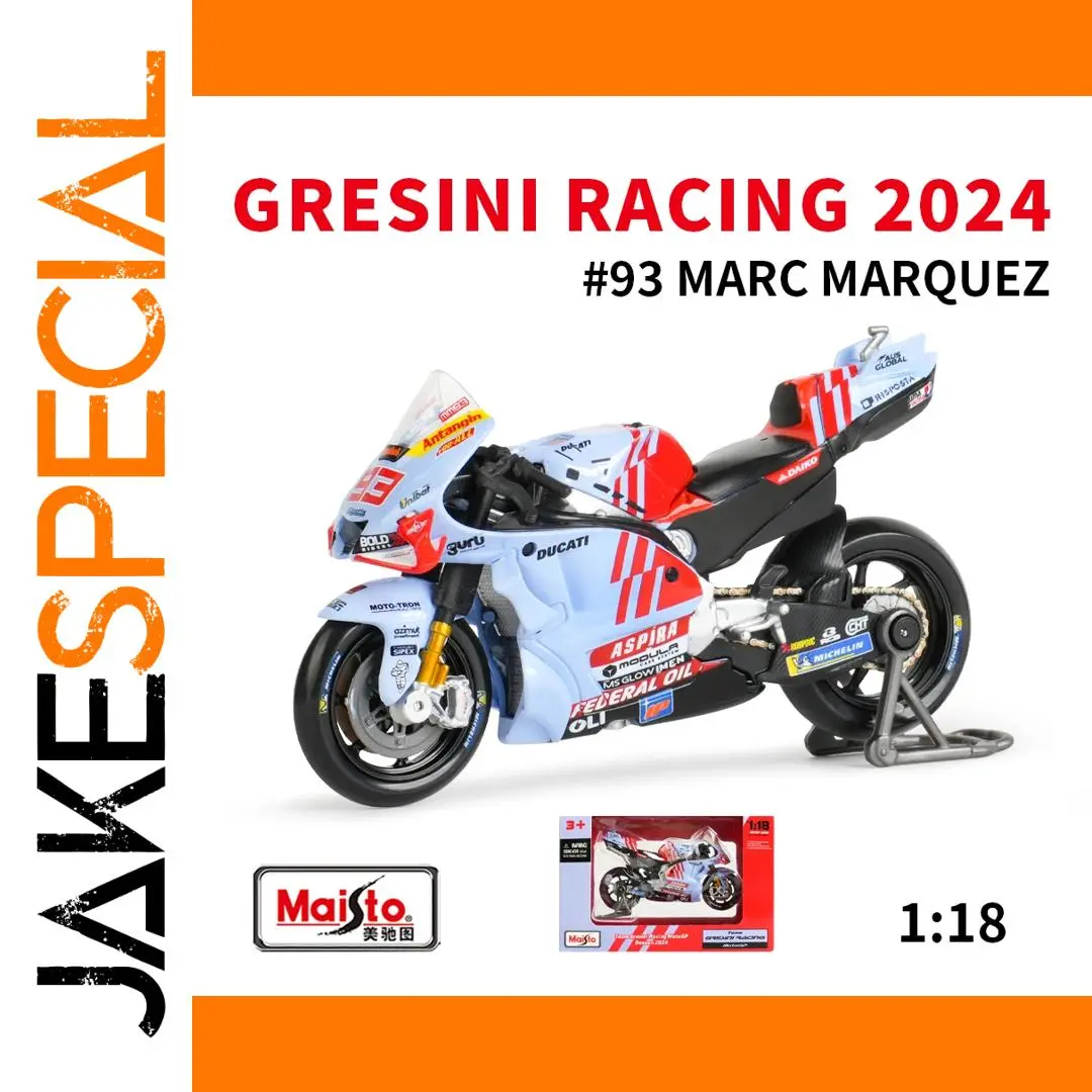 Maisto 1:18 Gresini Racing Motorcycle Model 1 Maisto 1:18 Gresini Racing Motorcycle Model