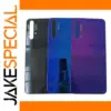 Huawei Nova 5T 3D Glass Back Cover in Black, Blue, Purple