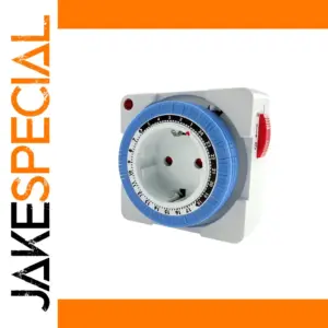 Indoor 24-Hour Mechanical Timer Switch 16A 230V