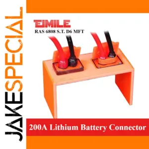 High-Current Lithium Battery Connector Set 200A