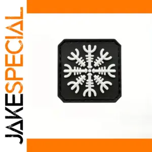 PVC Nordic Viking Rune Badge Patch