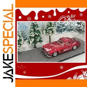 Festive Mercedes-Benz 300SL Model 1:64 Scale
