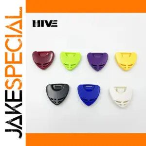 Vibrant Heart-Shaped Guitar Pick Holder