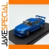 Blue Nissan Skyline GTR R34 Diecast Model 1:64 Scale