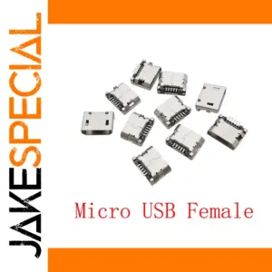 Micro USB Female Connector for Repairs