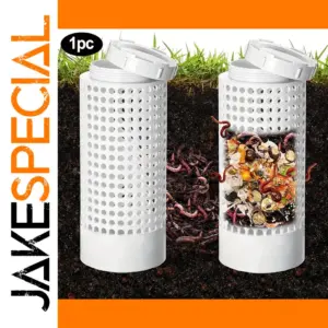 Compact Outdoor PVC Compost Bin for Gardens