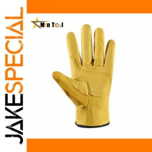 Durable Cowhide Sheepskin Work Gloves
