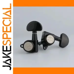 Black Locking Guitar Tuners for LP & SG Styles