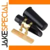 Black and Gold Alto Sax Mouthpiece Set