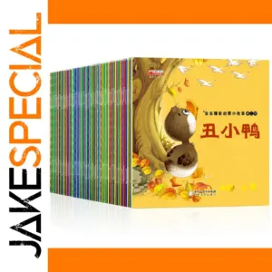Colorful Chinese Fairy Tale Books for Kids Set
