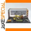 WWII Yellow Military Motorcycle Diecast Model