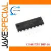 CD4017BE CMOS Decade Counter DIP-16 IC