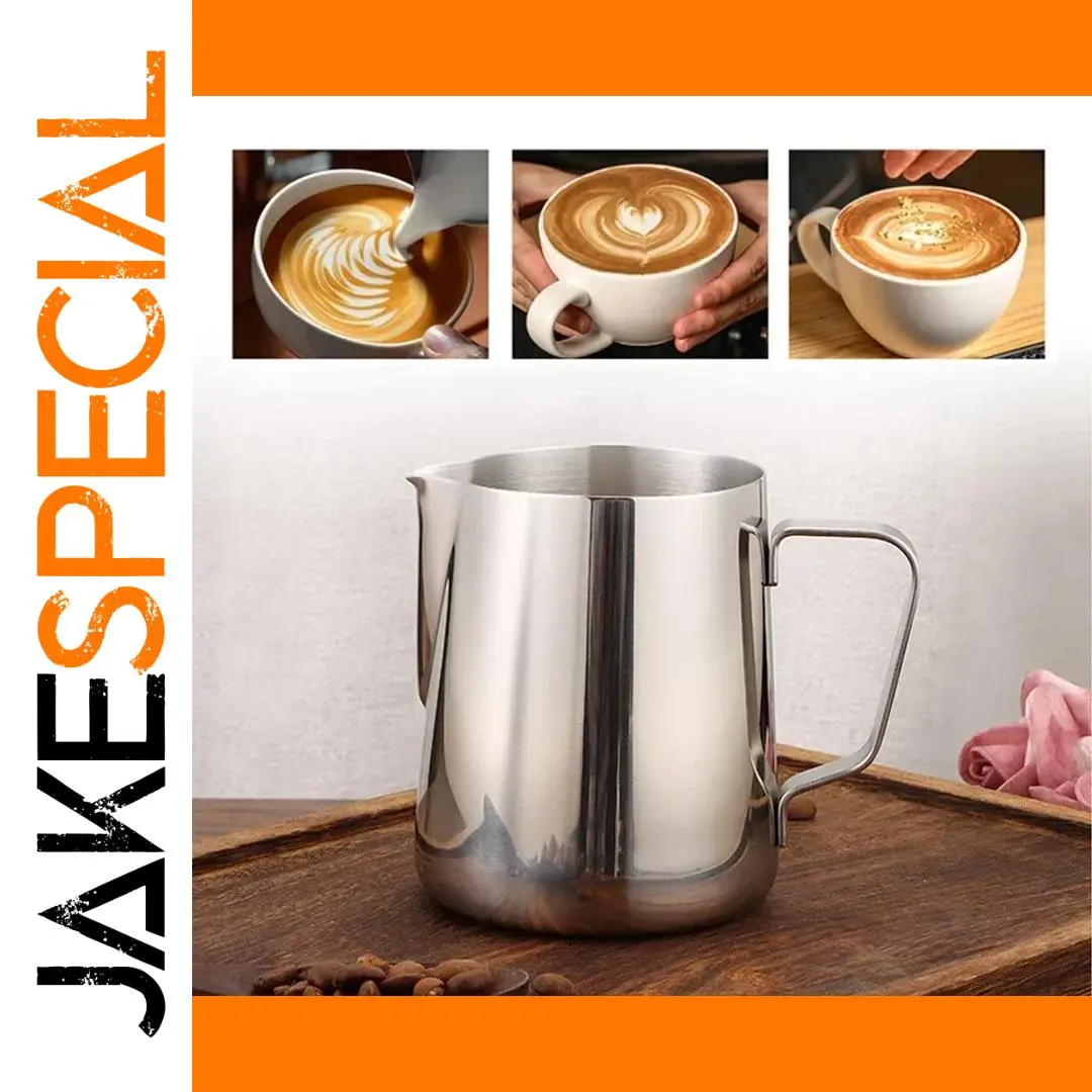 Premium 350ml Stainless Steel Milk Frothing Pitcher 1 Premium 350ml Stainless Steel Milk Frothing Pitcher