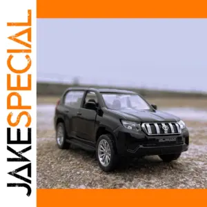 Black Toyota Prado SUV 1:42 Diecast Model