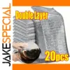 Durable Double Layer Cleaning Cloth 20x20cm