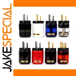 Premium Copper AC Power Plug Set for DIY Projects