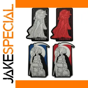 Night Vision Goddess Patch with Luminous Embroidery