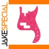 Pink Pearl Pickguard for Sire P7 Bass