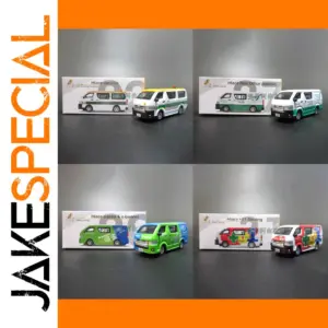 WELLY 1:64 Scale Alloy HiAce Model