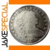 US 1804 Draped Bust Silver Replica Coin