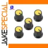 Set of 5 Vibrant Rotary Knobs for Electronics