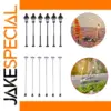 Miniature LED Street Lamps for Dollhouses 1:87 Scale
