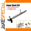 4mm Stainless Steel RC Boat Shaft Kit for Marine