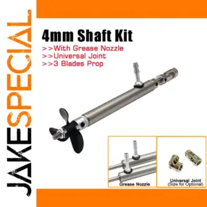 4mm Stainless Steel RC Boat Shaft Kit for Marine