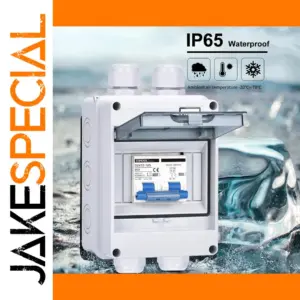 Waterproof DC Circuit Breaker 12V-240V, 6-125A