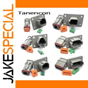 DT Series Car Connector Plugs - 2 to 12 Pin