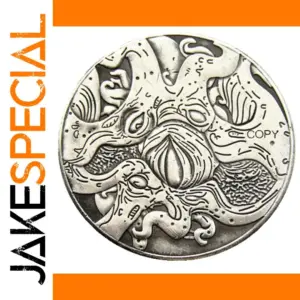 Hobo Morgan Skull Zombie Coin Collectible