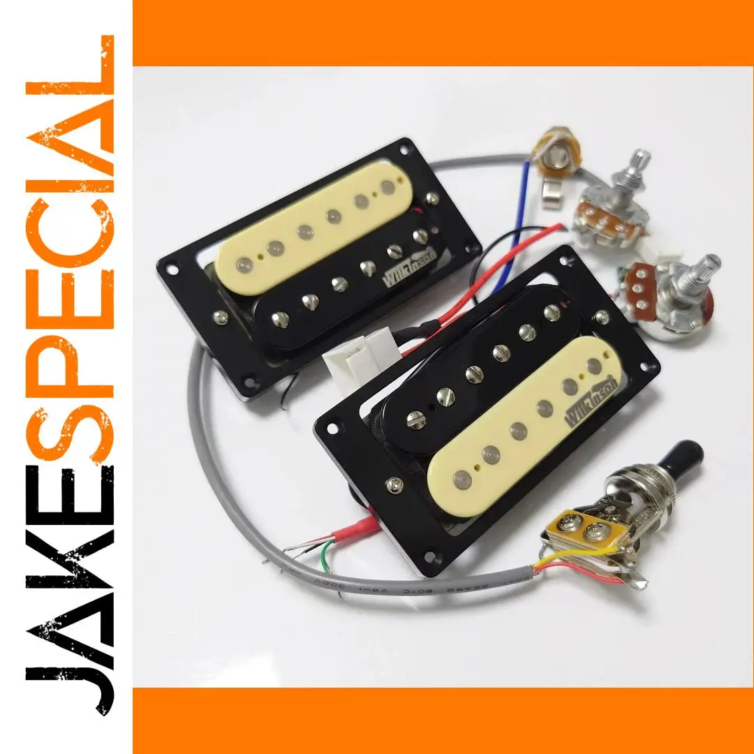 Wilkinson Zebra 4C Humbucker Set for Guitars 1 Wilkinson Zebra 4C Humbucker Set for Guitars