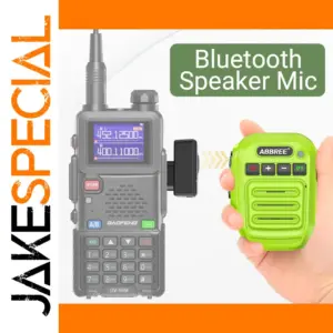 Waterproof Bluetooth Microphone for Two-Way Radios