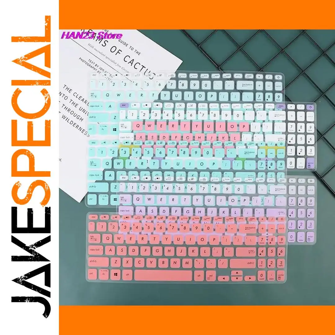Colorful Silicone Keyboard Cover for Asus S15 1 Colorful Silicone Keyboard Cover for Asus S15