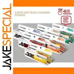 HobbyMie Precision Sandpaper Holder for Fine Sanding