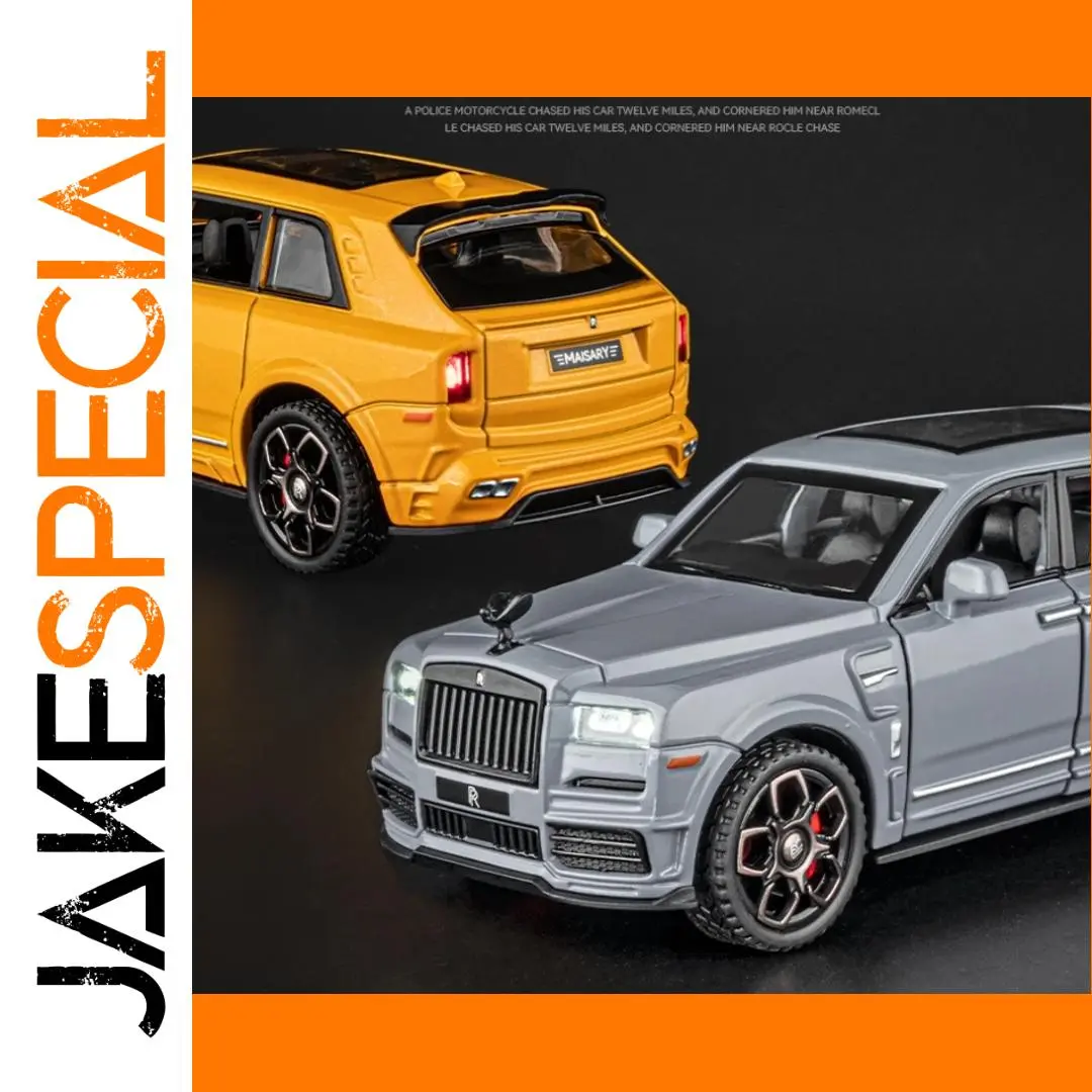 1:36 Rolls Royce Cullinan Diecast Model 1 1:36 Rolls Royce Cullinan Diecast Model