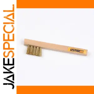 USTAR Steel Wire Brush for Detailing and Finishing