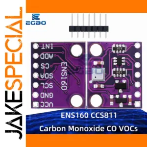 ENS160 Air Quality Sensor Module for CO and VOCs