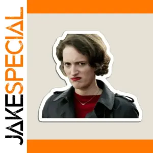 Expressive Woman Refrigerator Magnet in Three Sizes