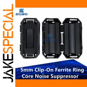 5mm Clip-On Ferrite Noise Filter for Cables