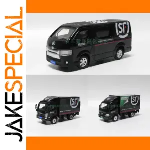 Diecast Commercial Van Model 1:76 Scale