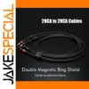Premium Black RCA Audio Interconnector Cable 2-5m