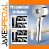Double-Sided Pressurized Shower Head with 10 Modes