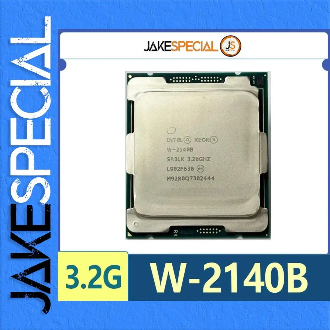 Intel Xeon W-2140B 8-Core 16-Thread CPU 1 Intel Xeon W-2140B 8-Core 16-Thread CPU