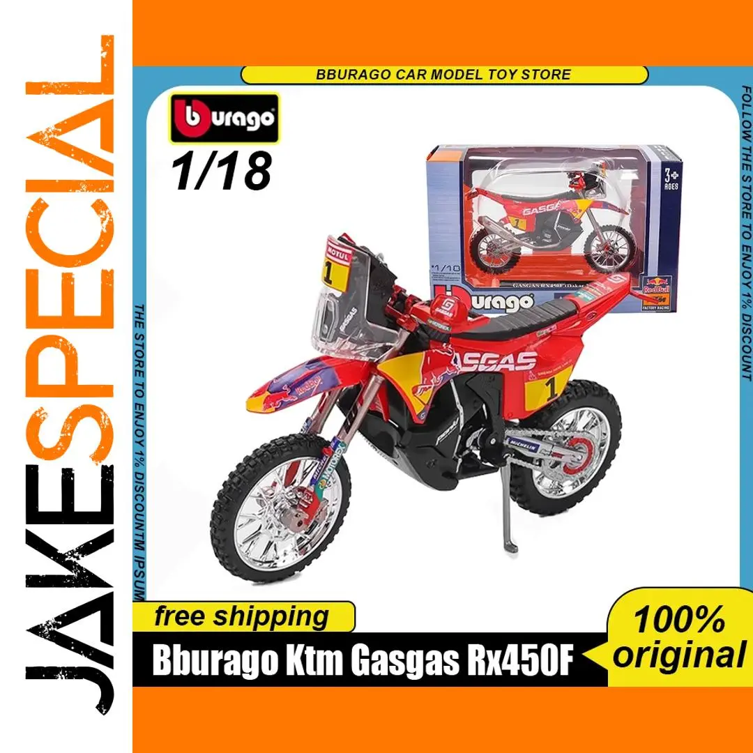 Gasgas RX450F KTM 1:18 Scale Diecast Model 1 Gasgas RX450F KTM 1:18 Scale Diecast Model